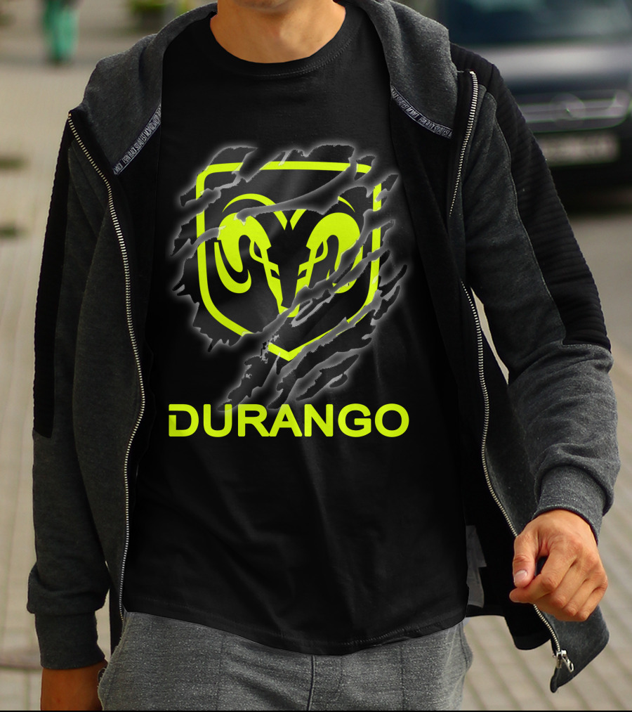 Dodge Durango 02 Ram Logo Claw Marks T-Shirt