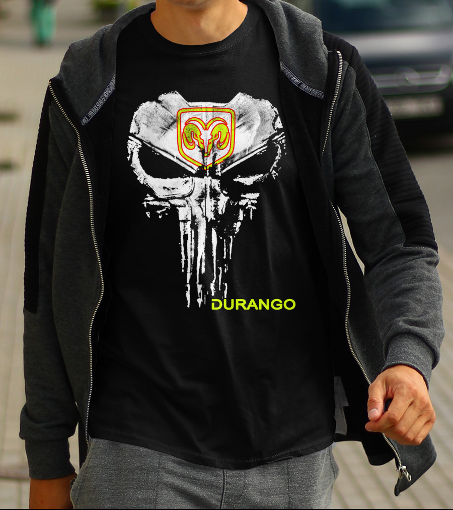 Durango Ram Skull Punisher T-Shirt