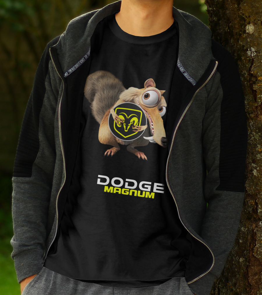 Scrat Holding Dodge Magnum Ram T-Shirt