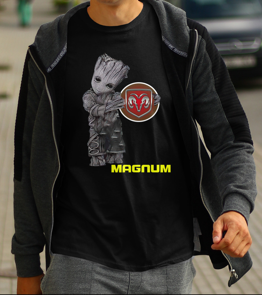 Magnum Groot Standing With Ram T-Shirt