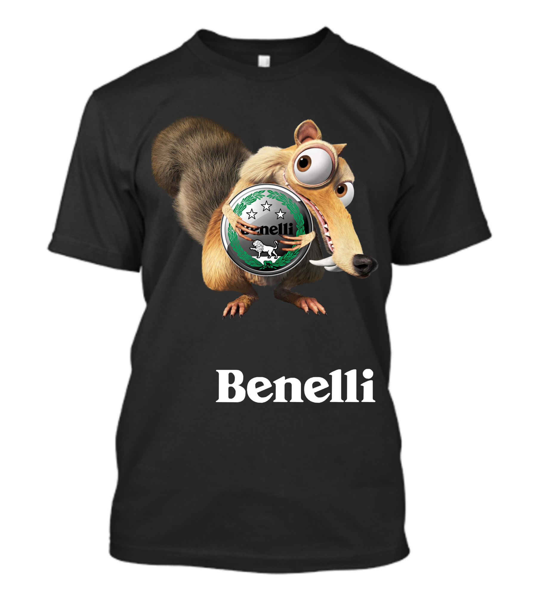 Benelli Ice Age Squirrel Hugging T-Shirt