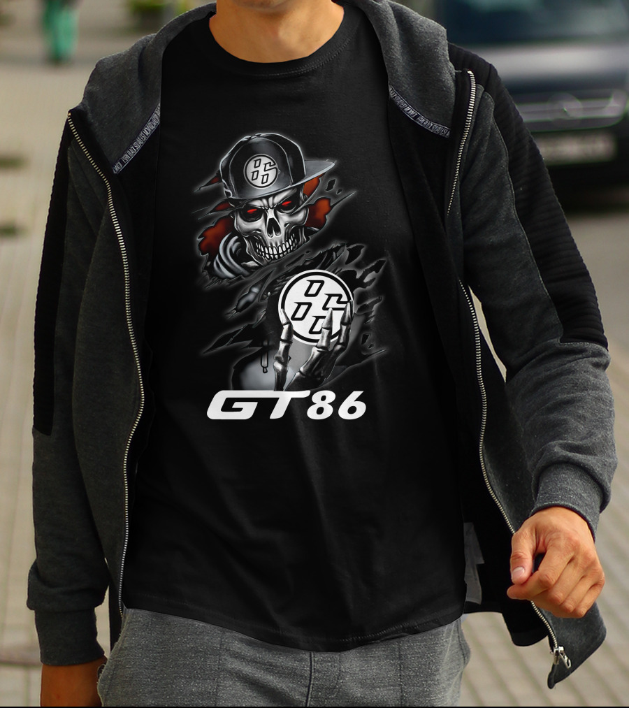 Gt86 Dd Skull Emblem T-Shirt