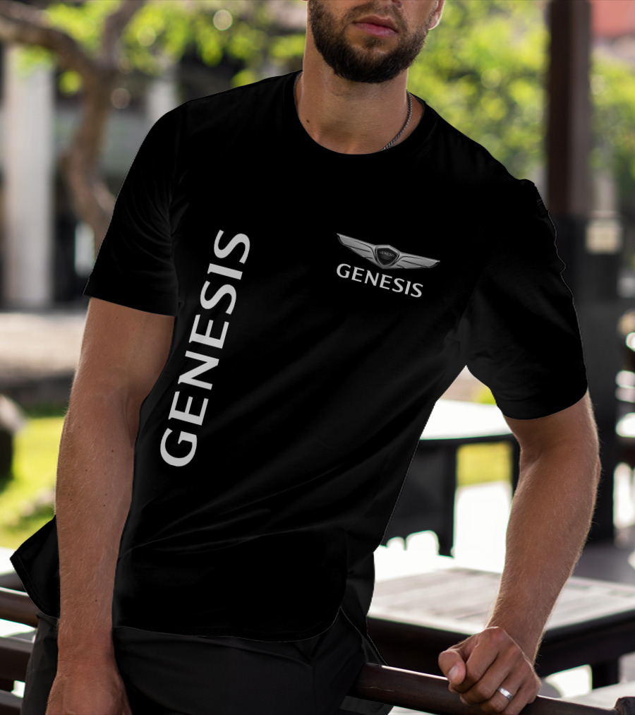 Genesis Winged Emblem Brand T-Shirt
