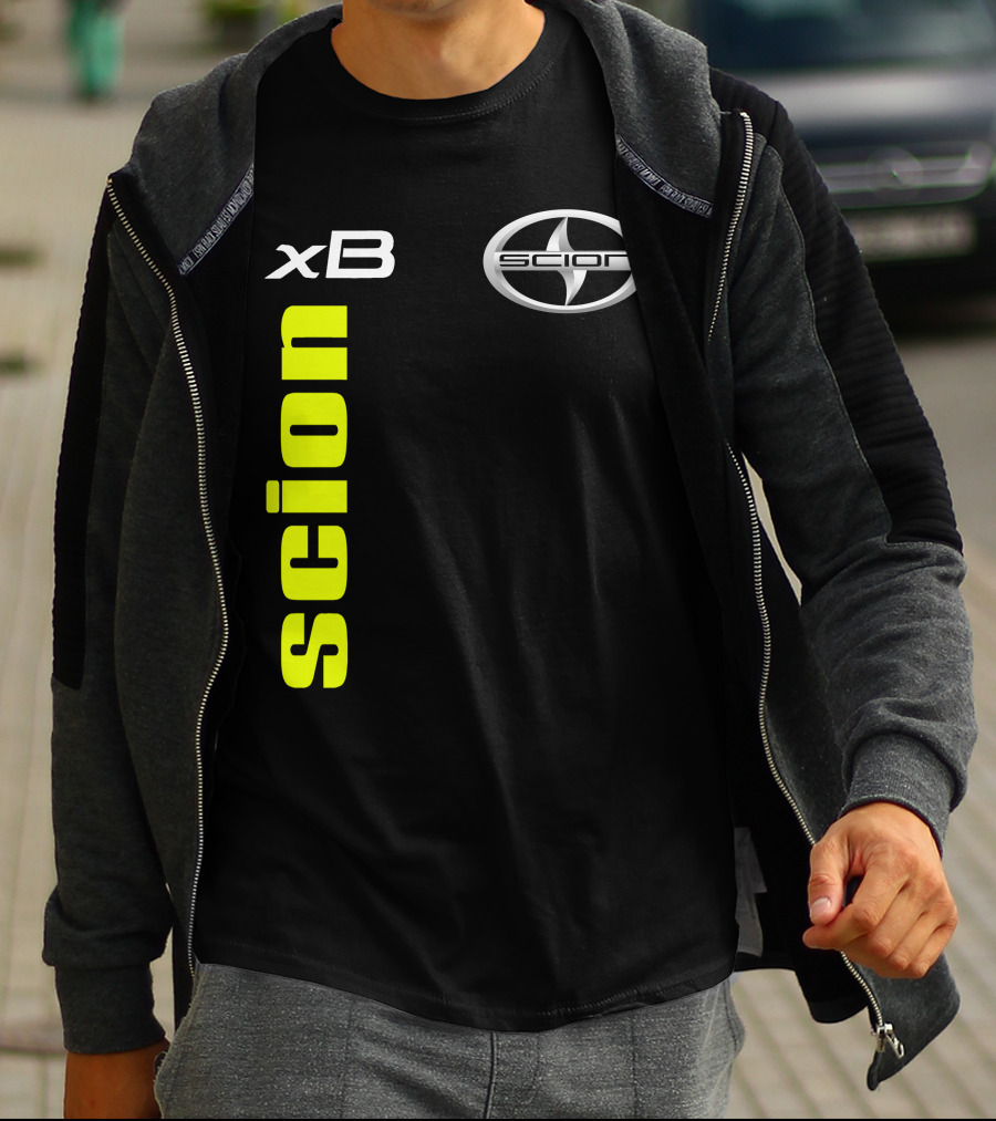 Scion Xb Logo Vertical And Horizontal T-Shirt