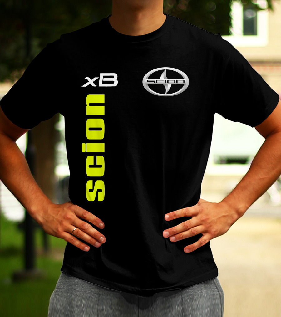 Scion Xb Logo Vertical And Horizontal T-Shirt