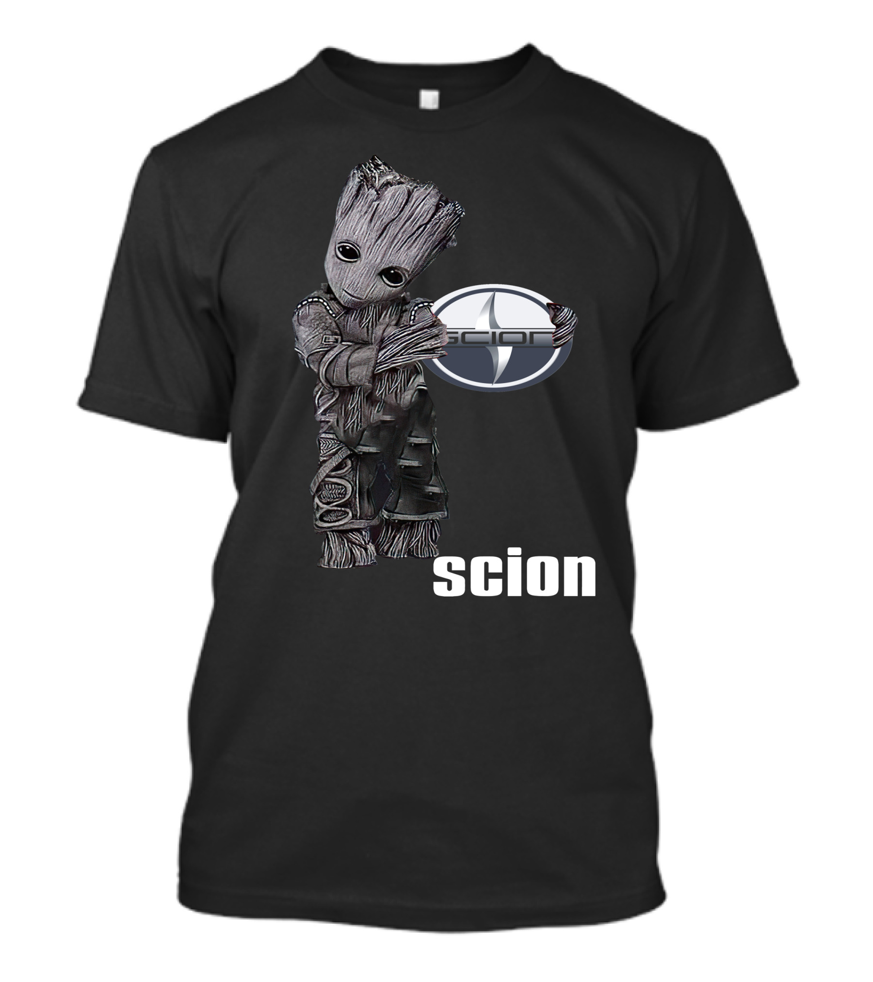 Scion Groot 01 Car Emblem Fusion T-Shirt