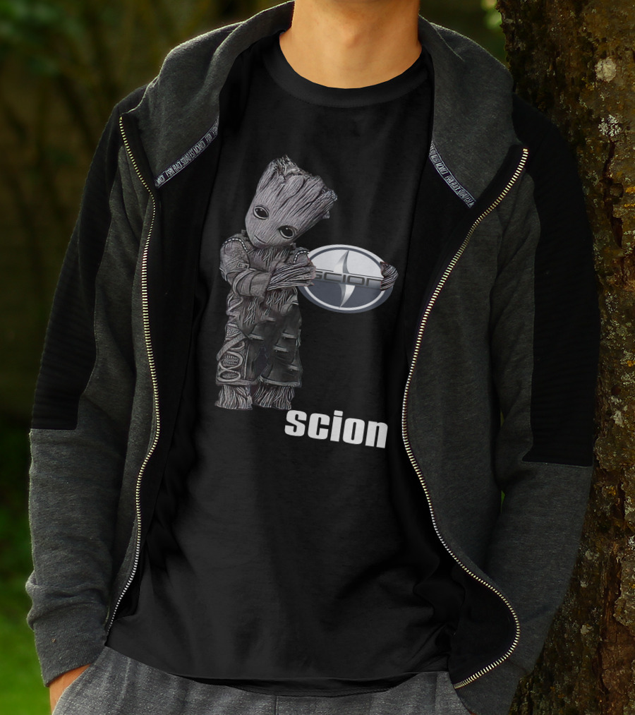 Scion Groot 01 Car Emblem Fusion T-Shirt