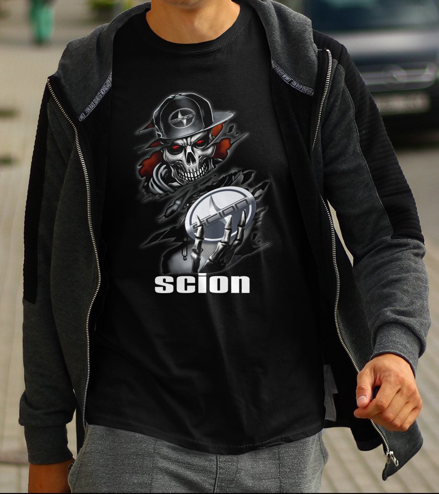 Scion Skeleton With Cap T-Shirt