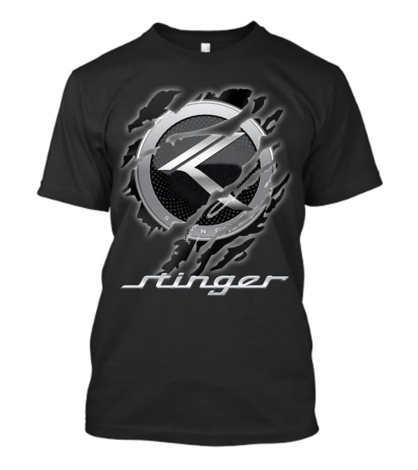 Stinger 08 Kia Logo Emblem Claw Mark Style T-Shirt