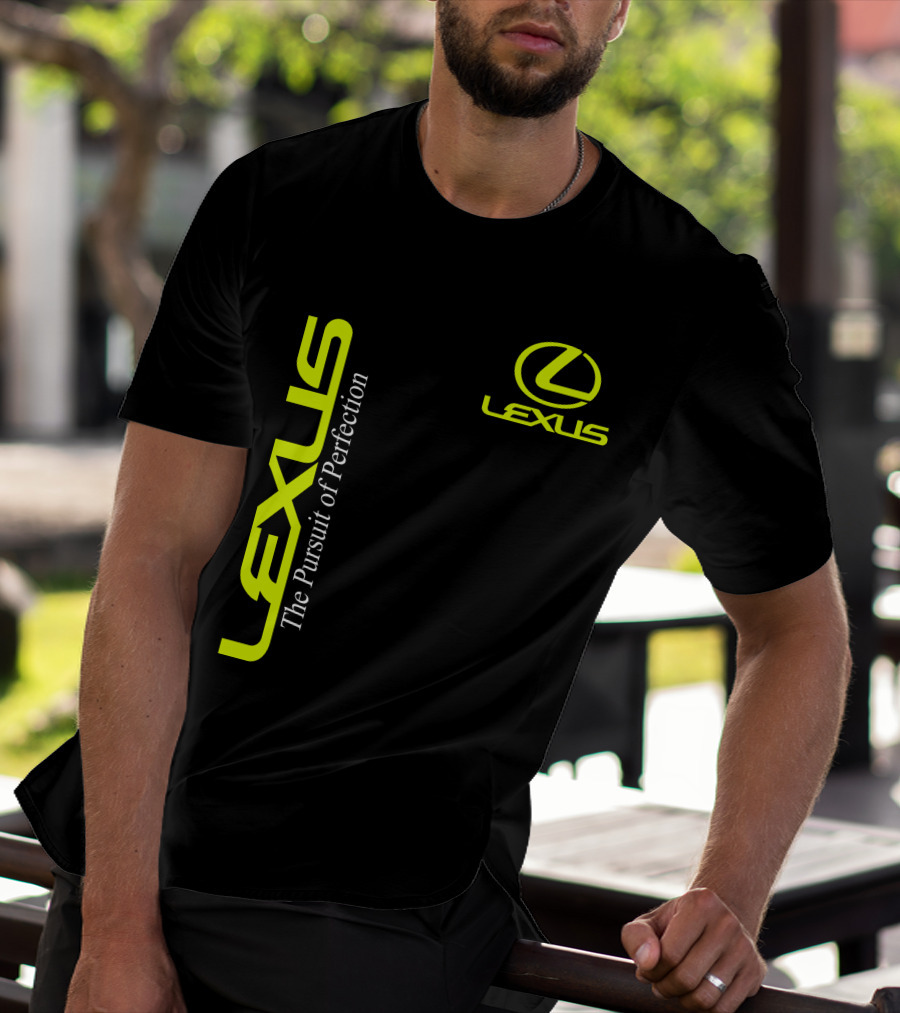 Lexus The Pursuit Of Perfection Neon Logo T-Shirt