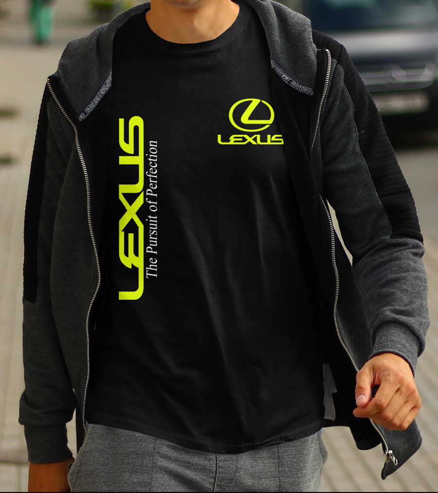 Lexus The Pursuit Of Perfection Neon Logo T-Shirt