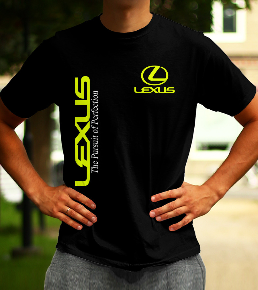 Lexus The Pursuit Of Perfection Neon Logo T-Shirt