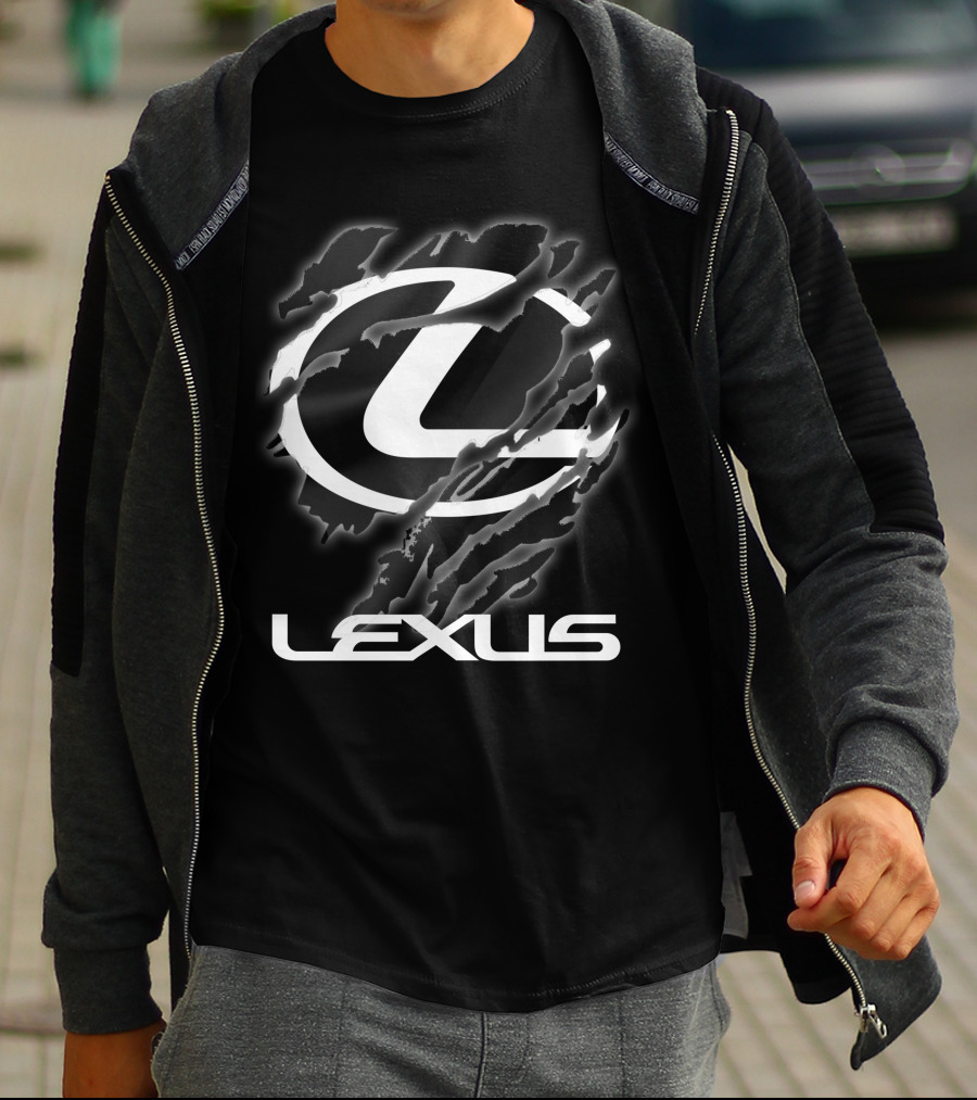Lexus Logo With Claw Marks T-Shirt