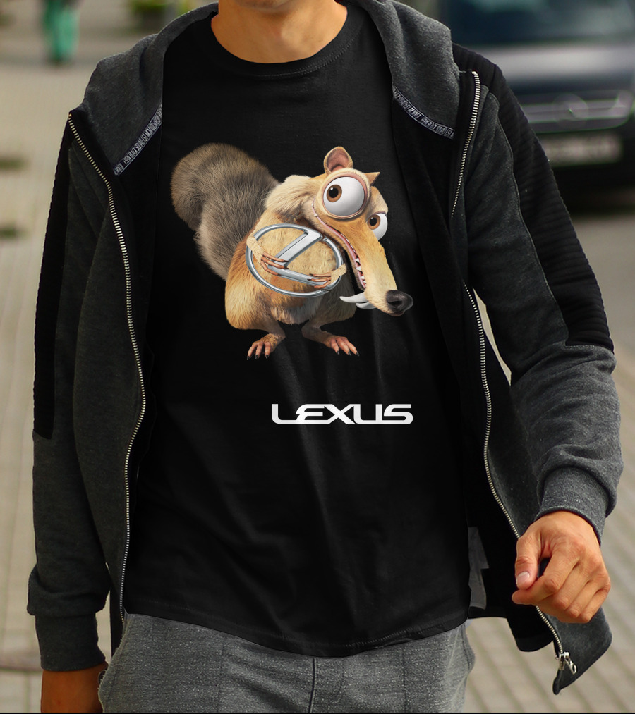 Lexus Ice Age Scrat Humor T-Shirt