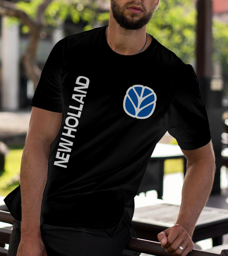 New Holland 12 Logo Blue T-Shirt