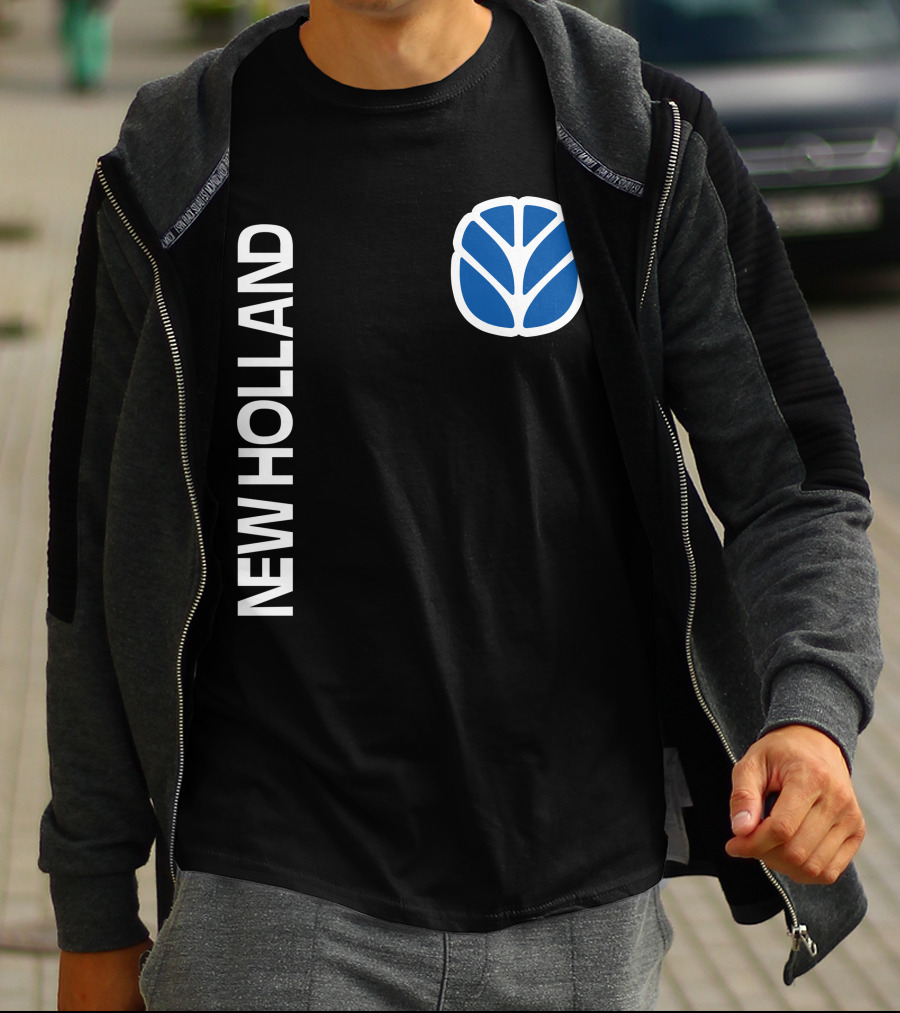 New Holland 12 Logo Blue T-Shirt