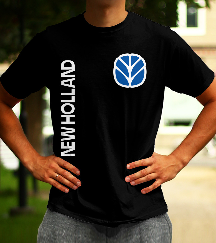New Holland 12 Logo Blue T-Shirt