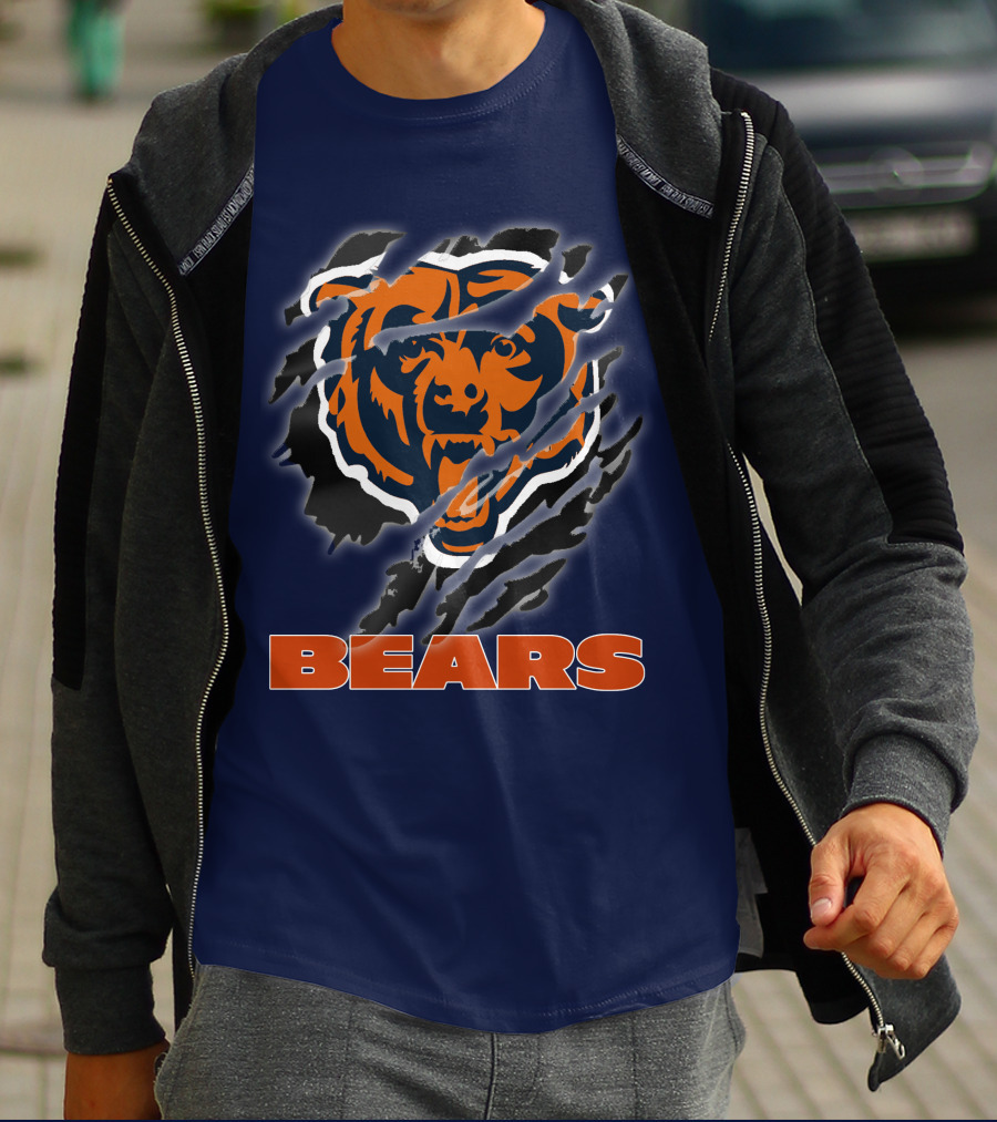 Chicago Bears 05 Bear Claw T-Shirt