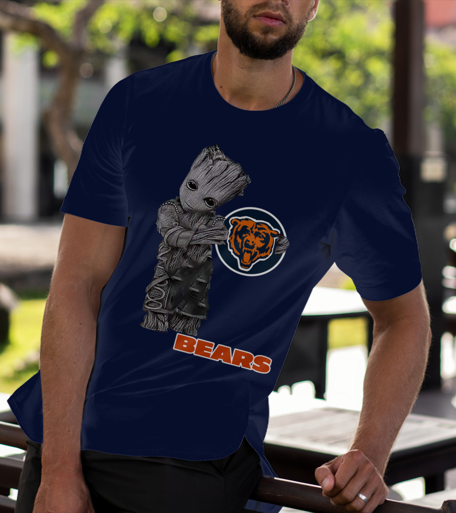 Groot Chicago Bears Fan T-Shirt