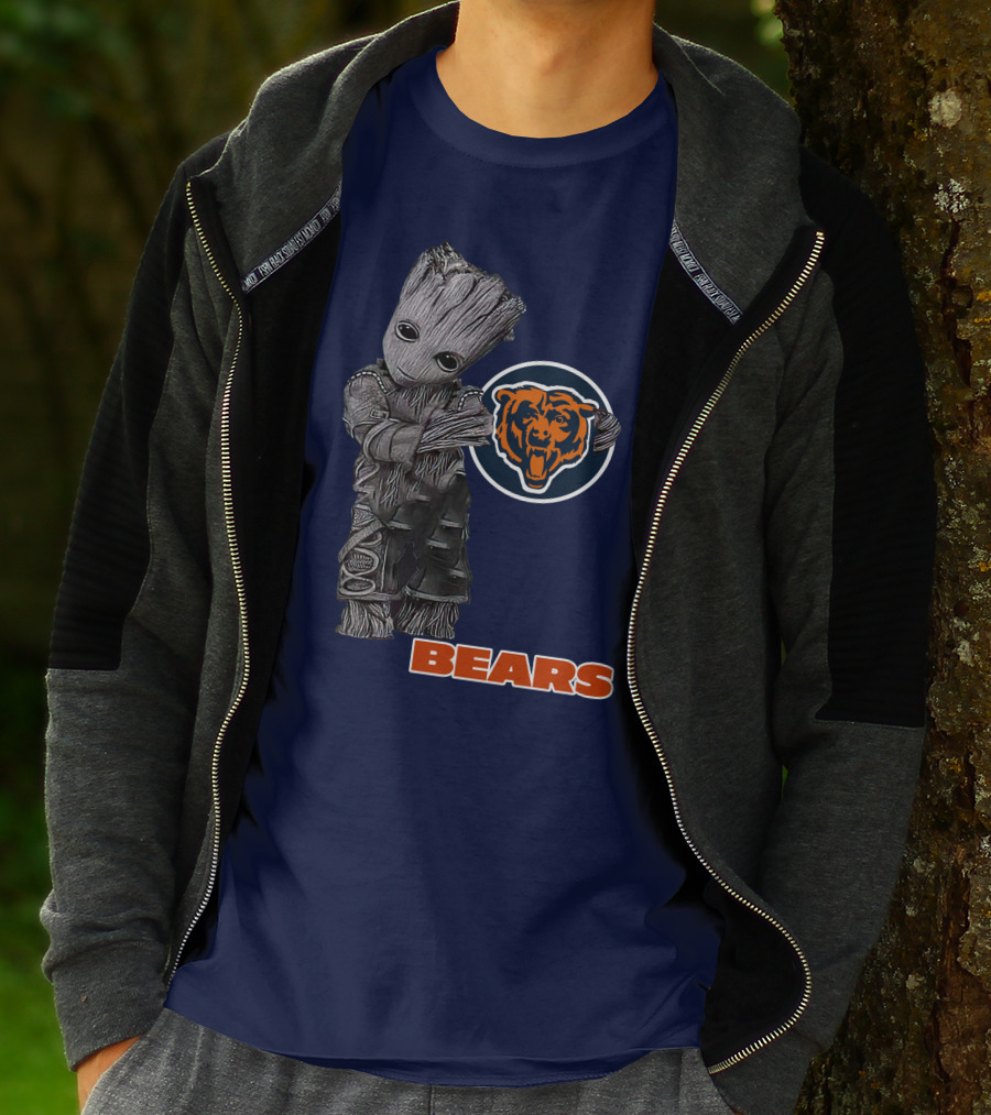Groot Chicago Bears Fan T-Shirt