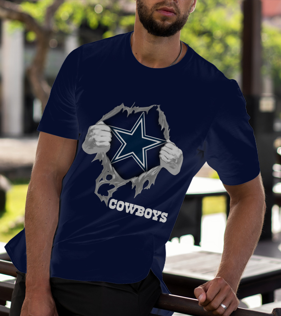Cowboys 07 Star Logo Burst T-Shirt