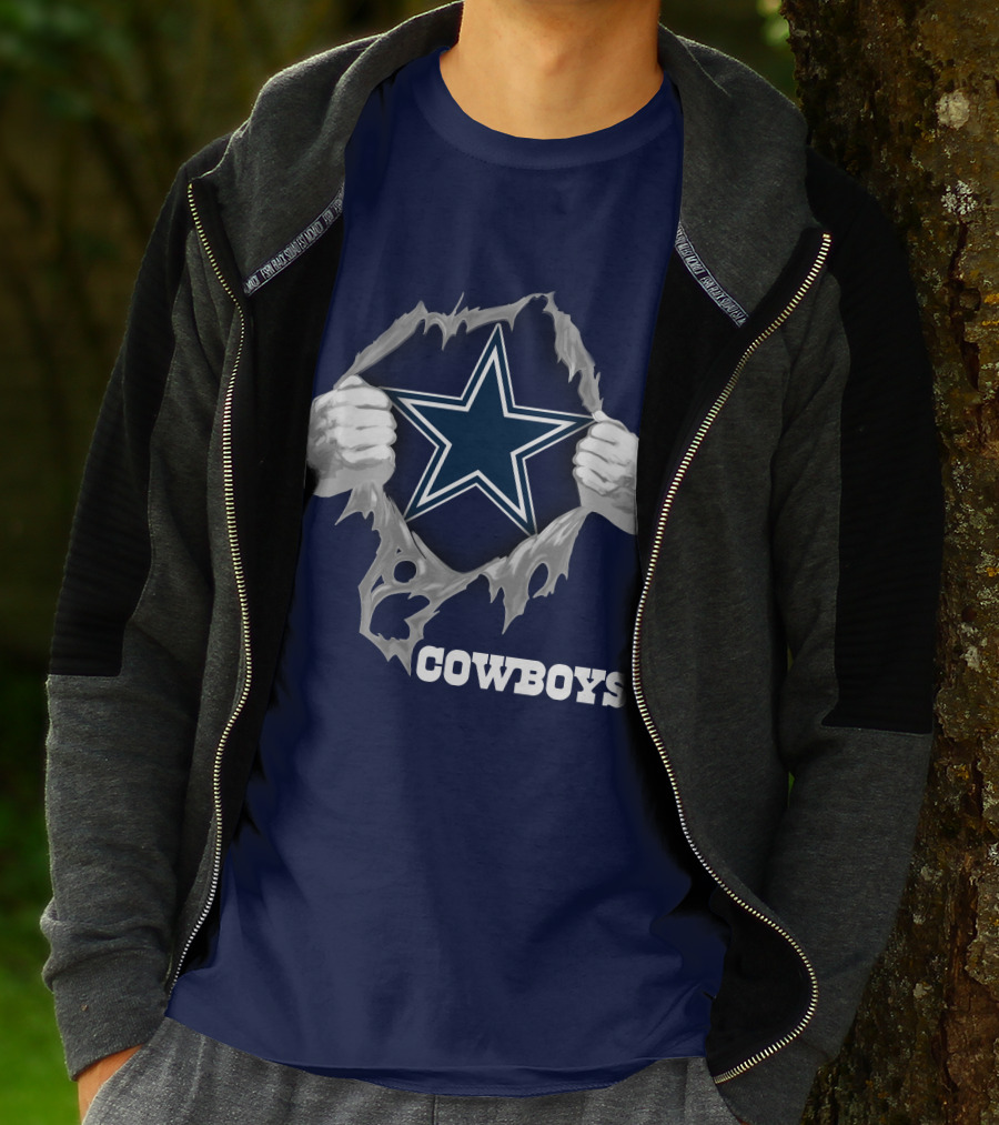 Cowboys 07 Star Logo Burst T-Shirt
