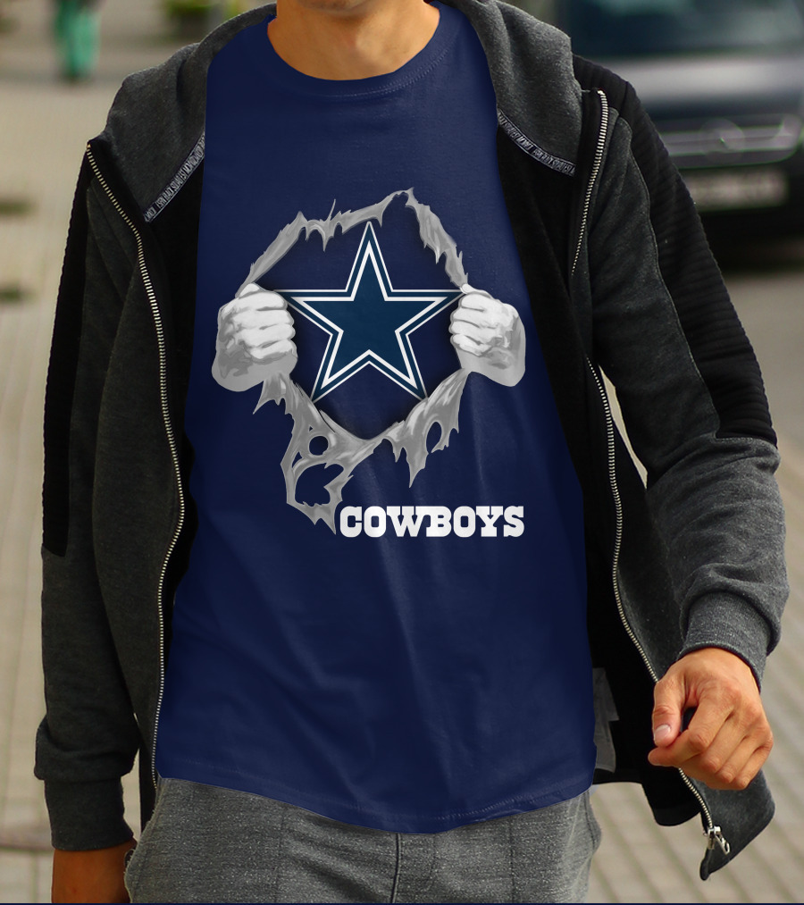 Cowboys 07 Star Logo Burst T-Shirt