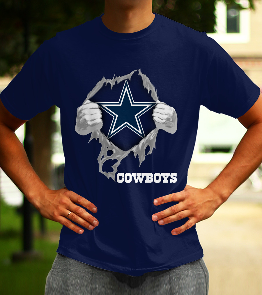 Cowboys 07 Star Logo Burst T-Shirt