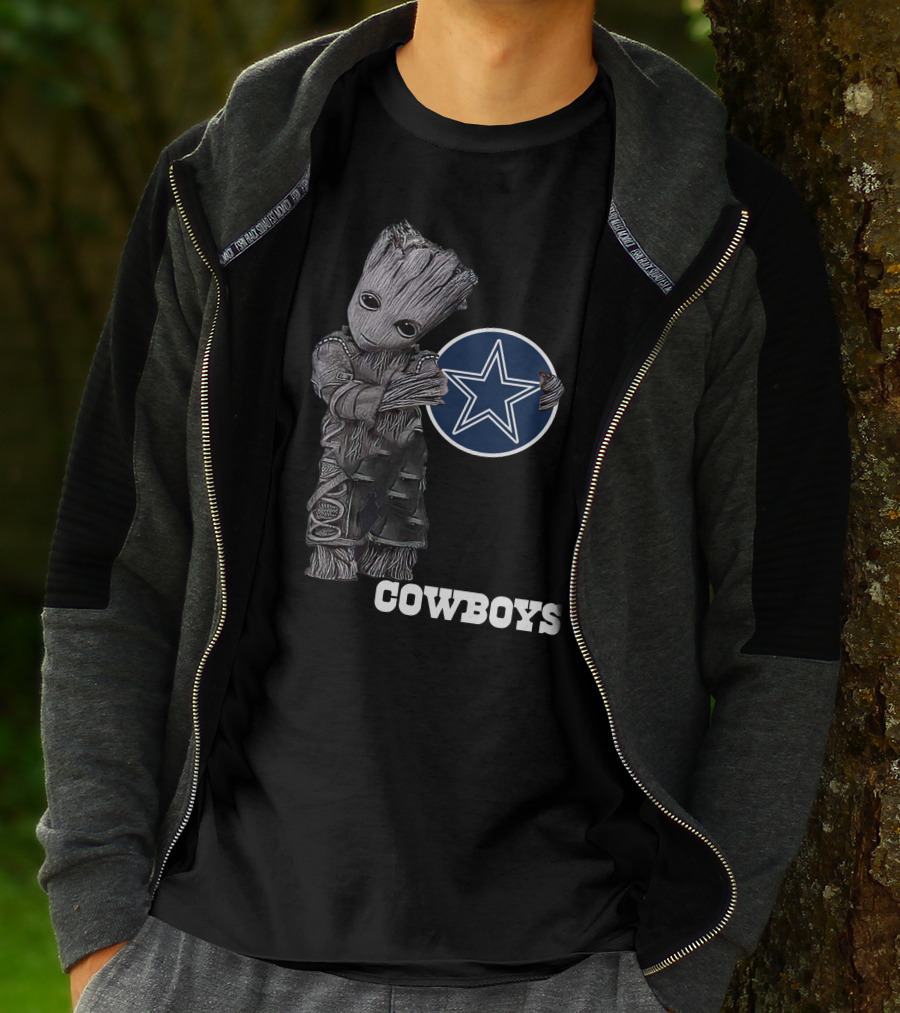 Cowboys Groot Holding Dallas Star T-Shirt