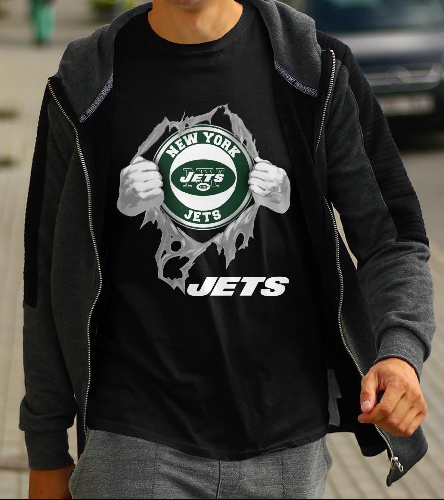 New York Jets 05 Peeling Hands T-Shirt