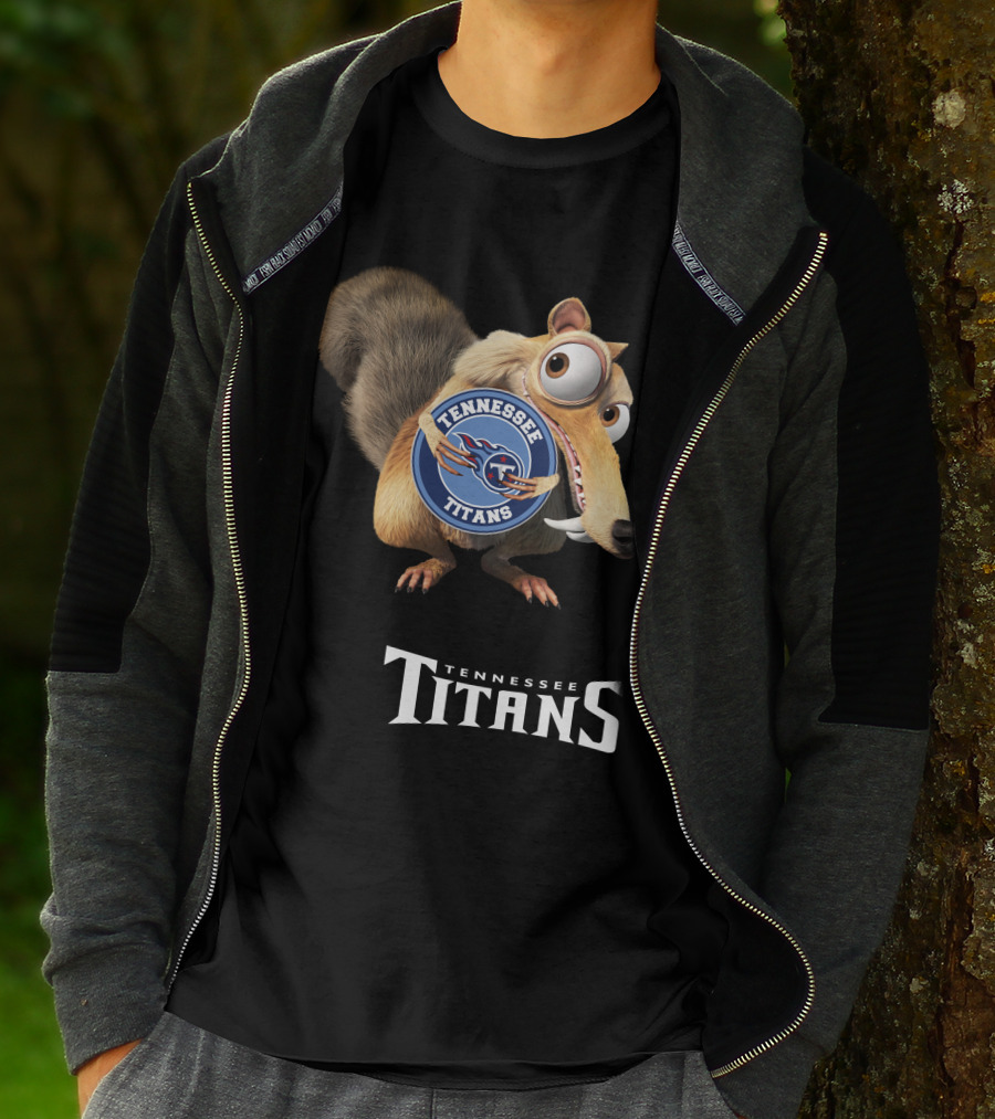 Tennessee Titans Ice Age Scrat T-Shirt