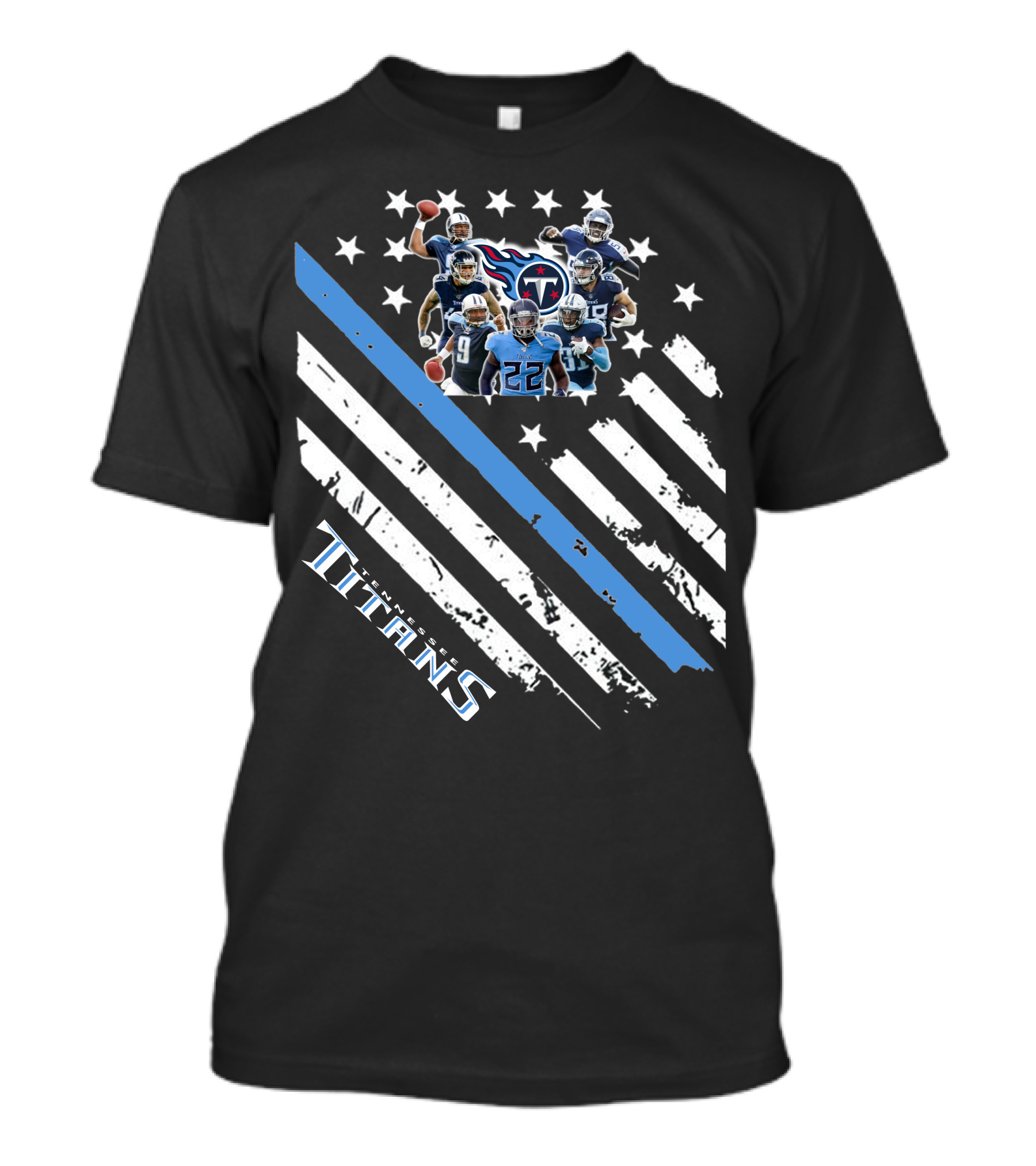 Titans 06 Nfl Team Stars And Stripes T-Shirt