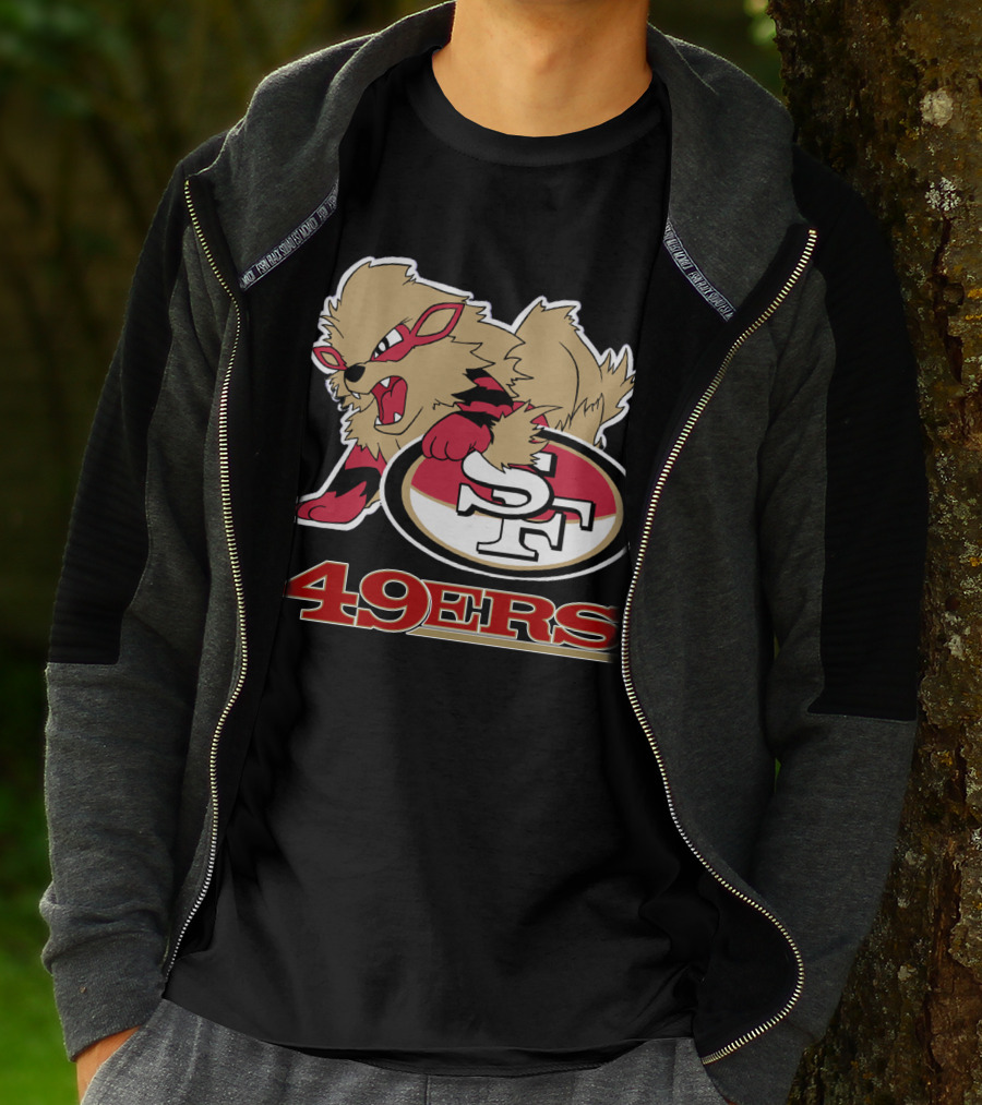 49ers Sf Logo Arcanine Fusion T-Shirt