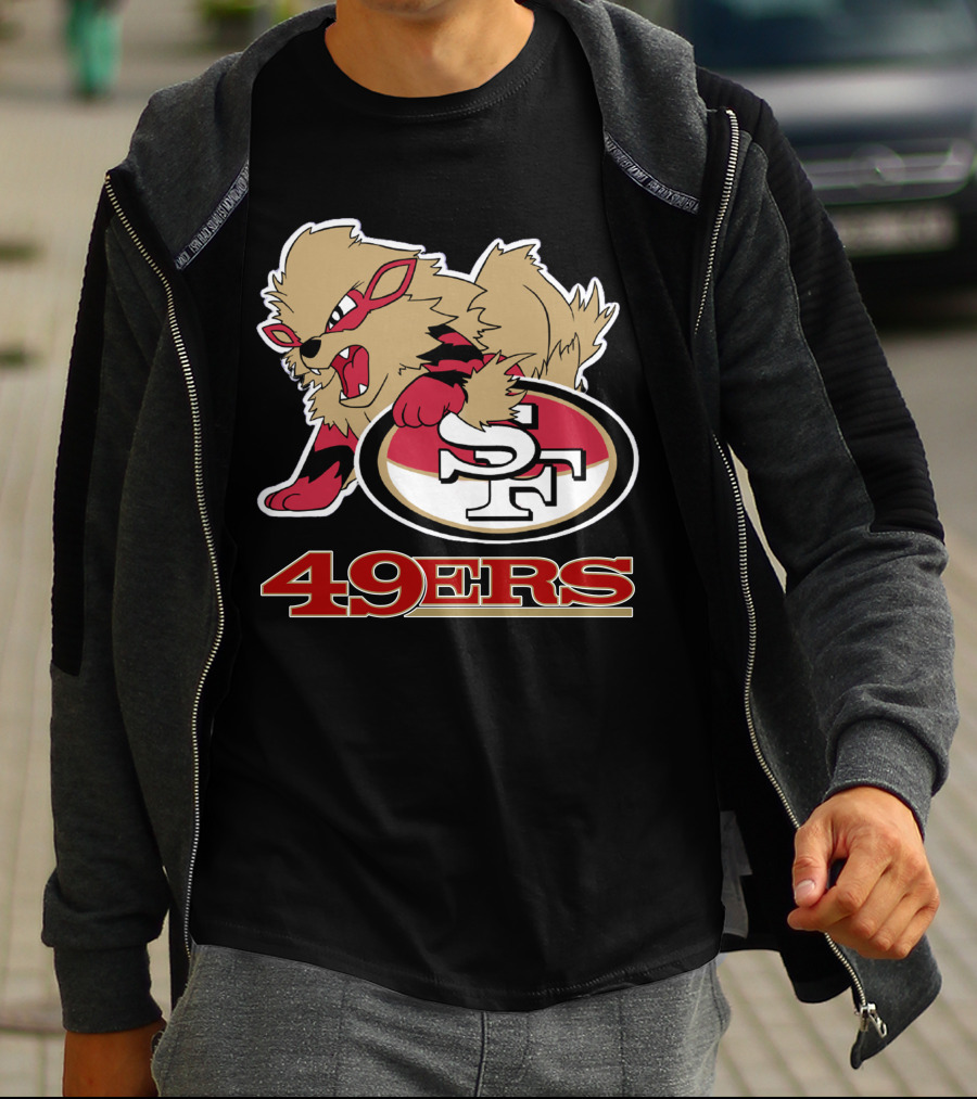 49ers Sf Logo Arcanine Fusion T-Shirt