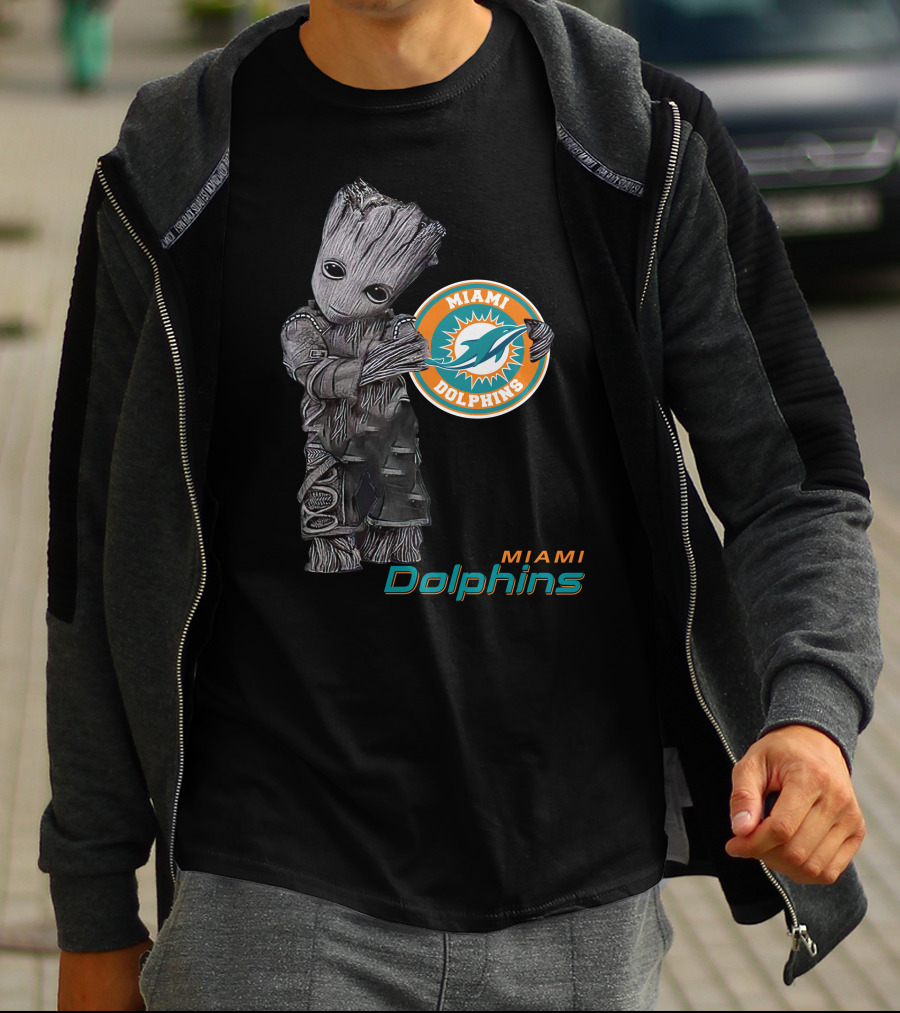 Miami Dolphins Groot Fan T-Shirt