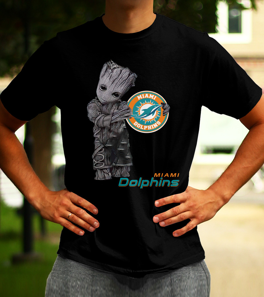 Miami Dolphins Groot Fan T-Shirt