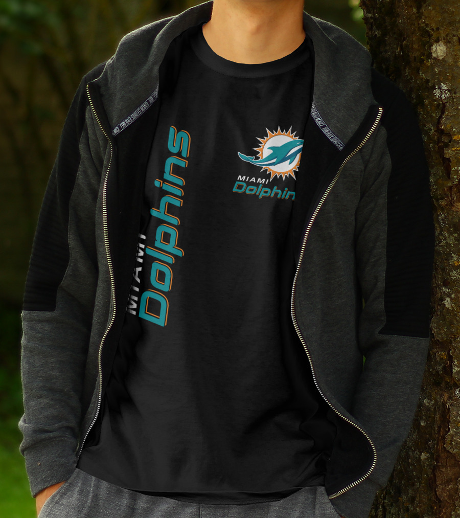Miami Dolphins 10 Football Team T-Shirt