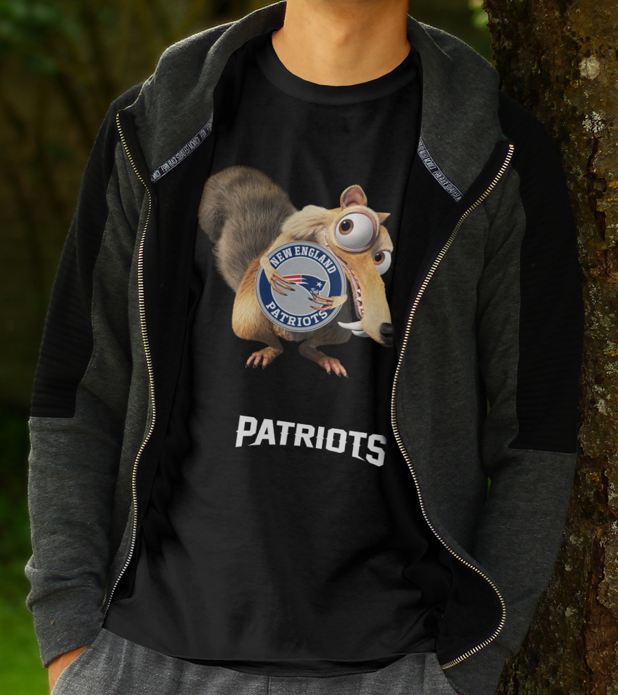New England Patriots Scrat Fan Enthusiast T-Shirt