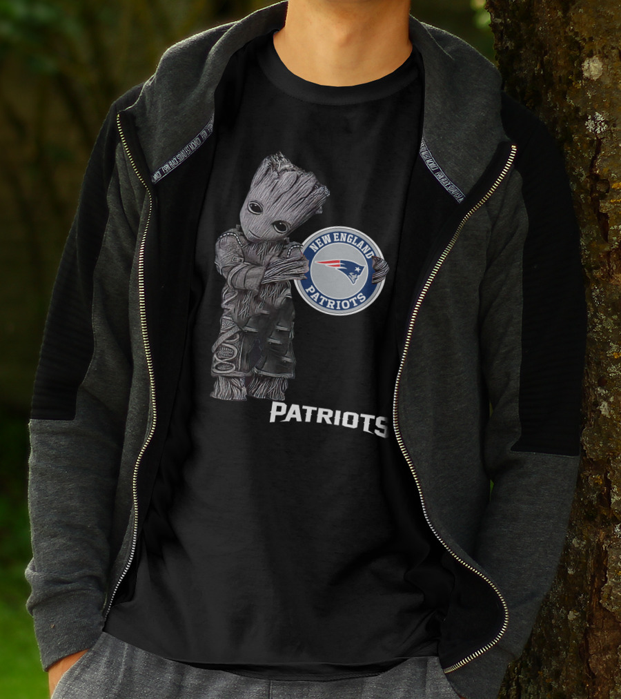 New England Patriots Groot Fan Art T-Shirt
