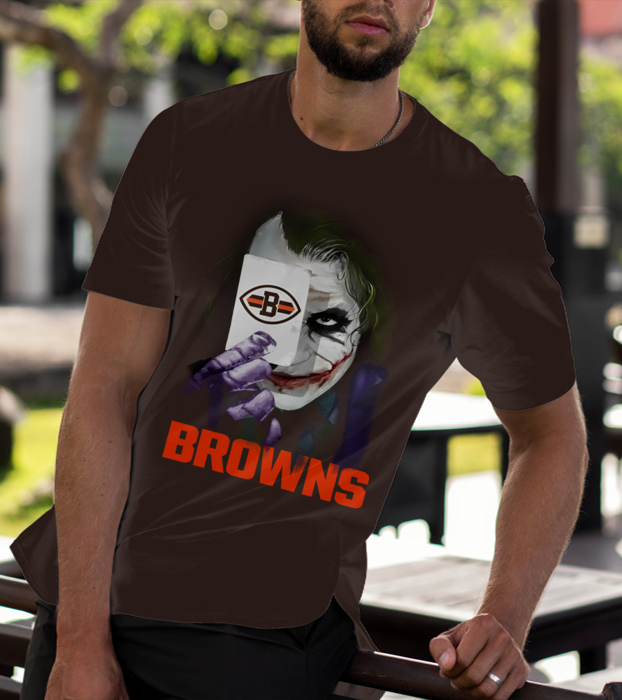 Browns Joker Card T-Shirt