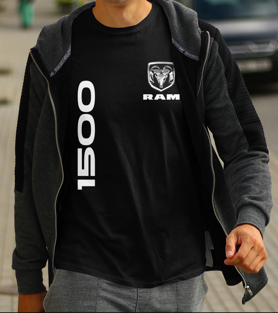 Ram 1500 Logo Truck Brand Identity T-Shirt