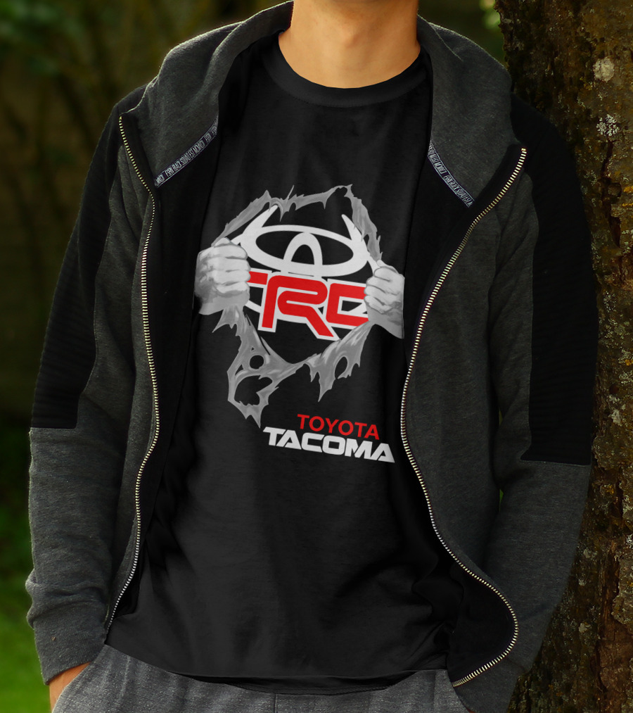 Toyota Tacoma Trd Logo Tear T-Shirt