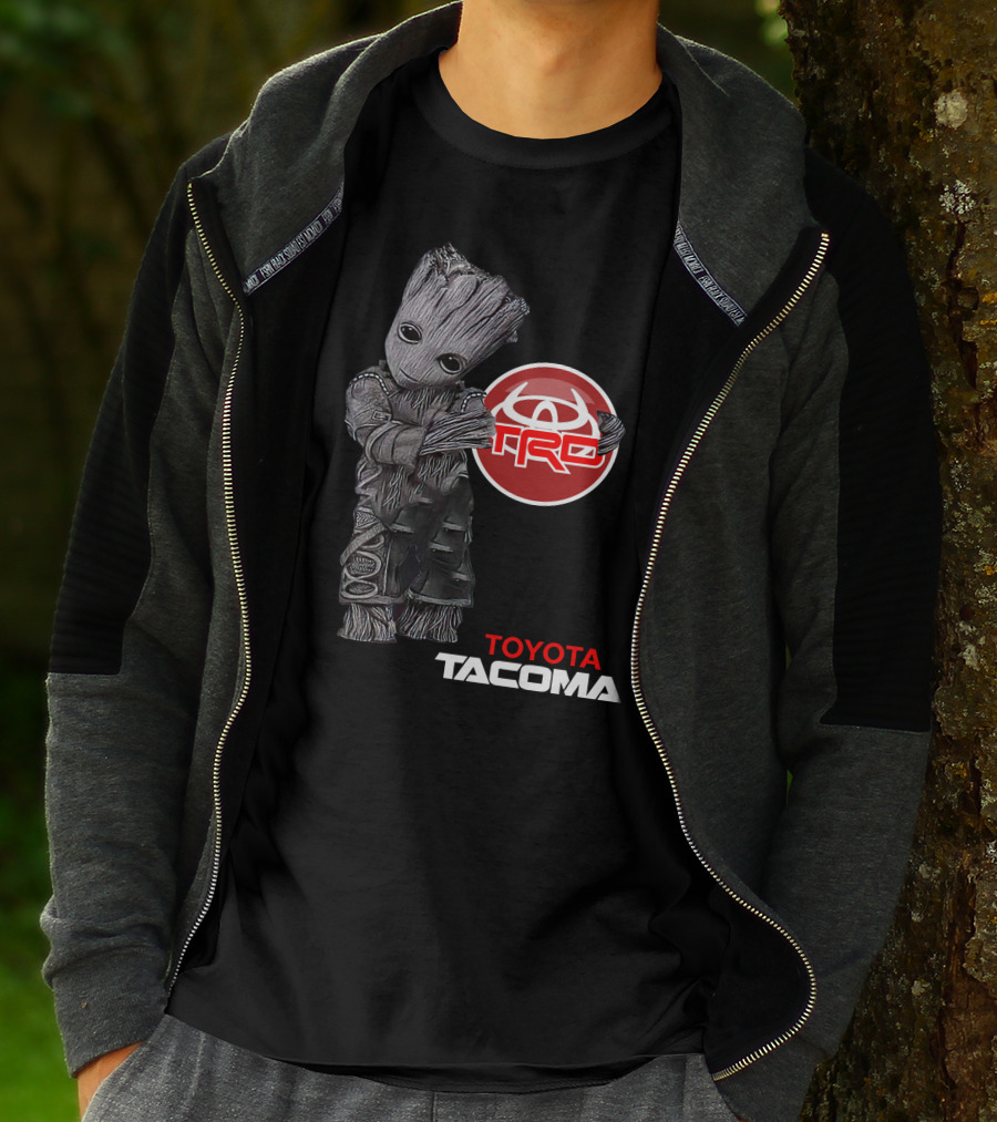 Toyota Tacoma Trd Groot Character Crossover T-Shirt