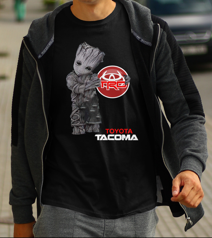 Toyota Tacoma Trd Groot Character Crossover T-Shirt