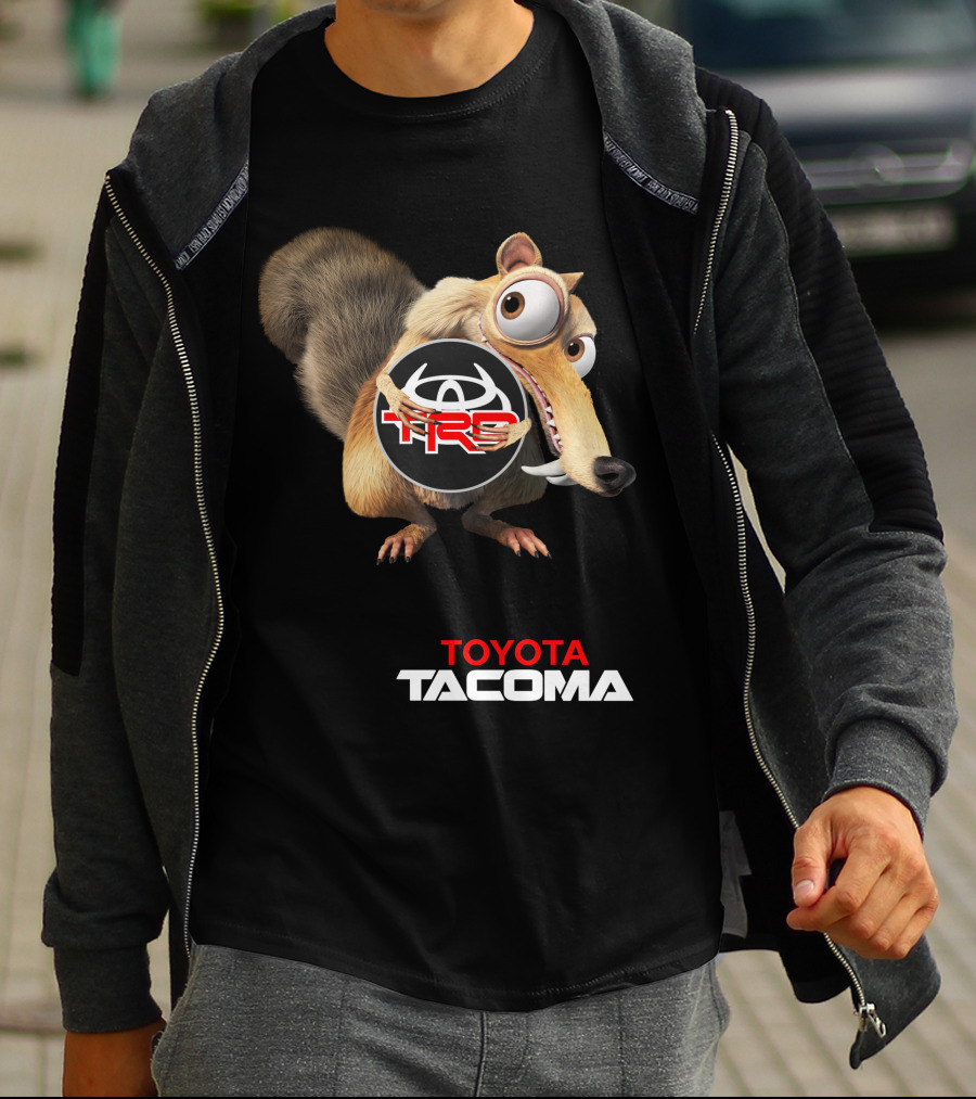 Toyota Tacoma Trd Ice Age Squirrel Crossover T-Shirt