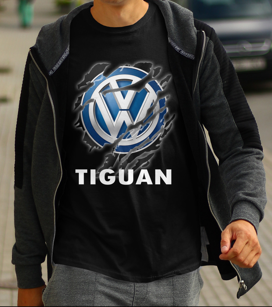 Tiguan Volkswagen Logo Scratch T-Shirt