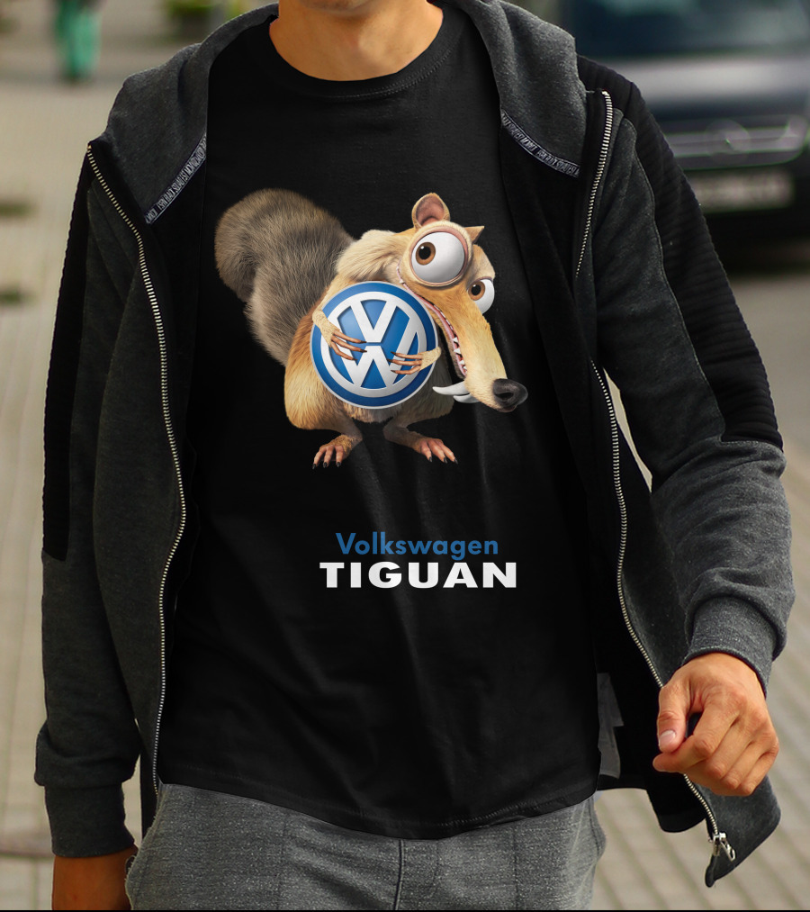 Volkswagen Tiguan Soc Scrat With Volkswagen T-Shirt