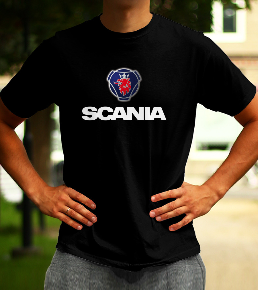 Scania Μέγας Γρύπας Λογότυπο T-Shirt