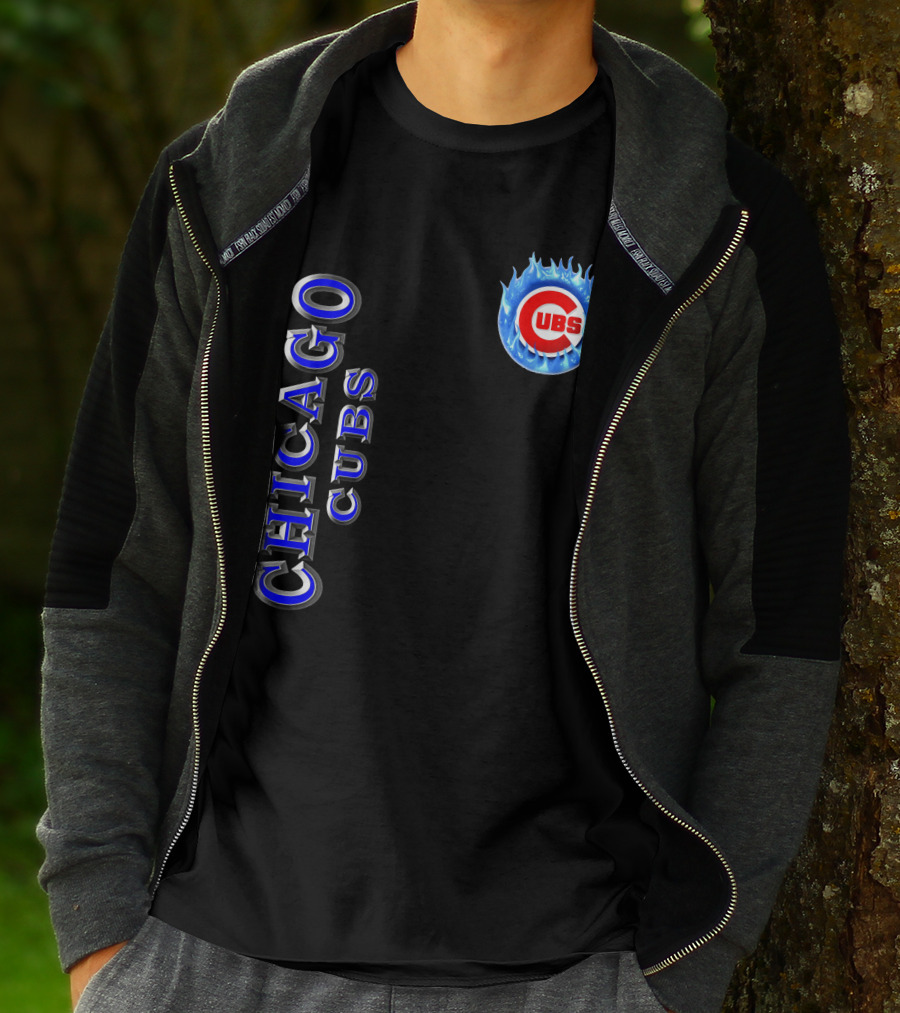 Chicago Cubs 03 Flame T-Shirt