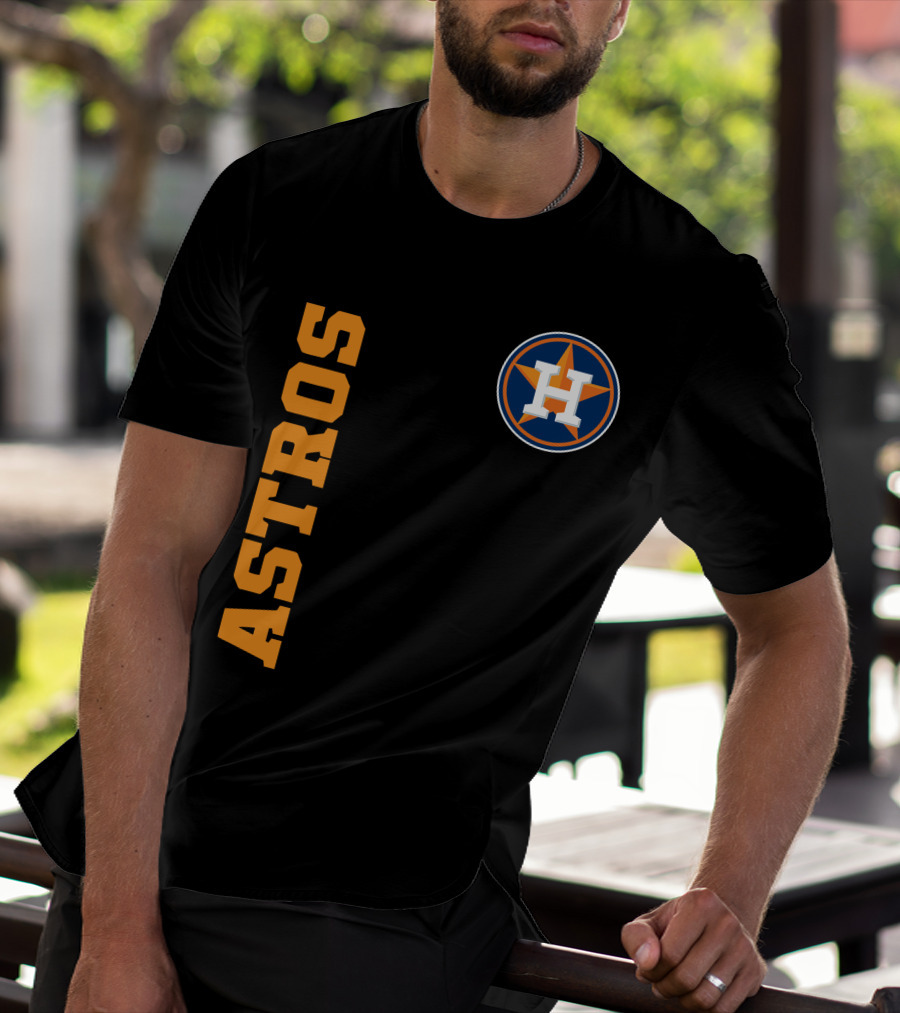 Astros Houston Logo Vertical T-Shirt